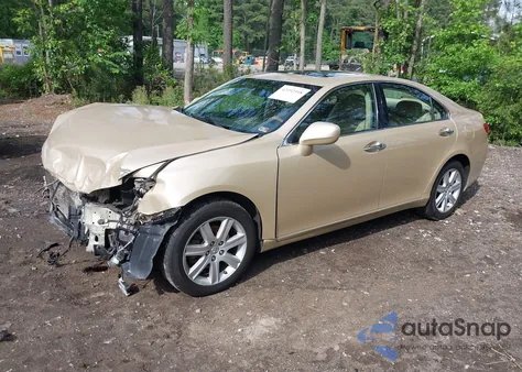 2007 Lexus Es 350 z USA, uszkodzony, nr VIN JTHBJ46G672154632